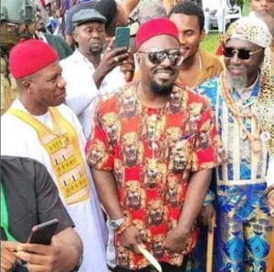 “If You Want To Go Far, Go With Men” - Actor, Jim Iyke advises As He’s Conferred With A Chieftaincy Title In Ghana (Photos + Video)