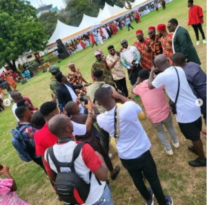 “If You Want To Go Far, Go With Men” - Actor, Jim Iyke advises As He’s Conferred With A Chieftaincy Title In Ghana (Photos + Video)