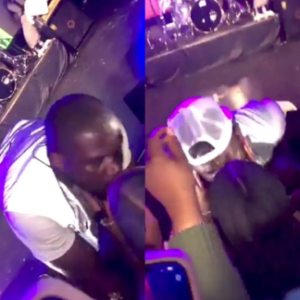 “Just Imagine His Wife Did This..Old Man” - Fans Dr@Gs Peter Okoye For Kissing A Female Fan, He Reacts (Sere Video)