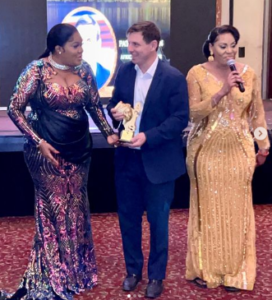 Congratulations In Order As Toyin Abraham Bags International Award (Photos)