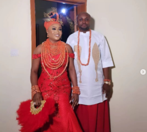 “I’m the Best And The Best Has Me” – Isreal DMW’s Wife, Sheila Courage Gushes Over Him As She Shares Videos From Their Traditional Wedding 