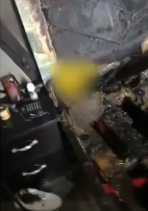 Lady Sets Boyfriend’s Apartment On Fire For Cheating On Her (Video)