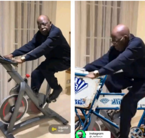 “Politics In Nigeria Is A Comedy Show.” Netizens Mock Tinubu As APC Releases New ‘Exercise’ Video To Prove His Health State