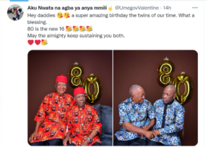 “80 Is The New 16” - Twin Brothers Celebrate Their 80th Birthday With Adorable Photos