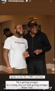 OBO's Close Ally, Pastor Tobi, Gives Update On Davido And Chioma's Wellbeing