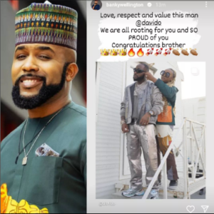 Love Respect And Value You - Singer, Banky W Pen Lovely Note To Davido Following His Performance At The World Cup Closing Ceremony7