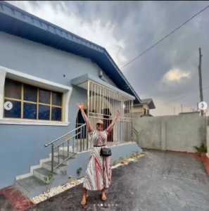 “One Of My Biggest Dreams Came To Fruition” Actress, Nancy Isime Says As She Builds And Furnishes A House For Her Father  (Photos + Videos)