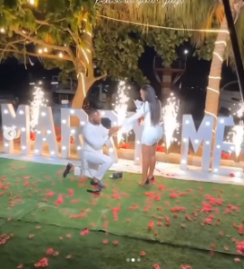 “She Said YES” -  Bbnaija Frodd Engages His Longtime Girlfriend, Chioma (Videos)