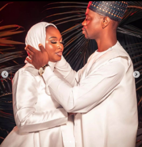 “Thank You For The Peace You Bring And For Making Me Work On Myself” Actress, Lateef Adedimeji Pens Sweet Note To Wife, Mo Bimpe On Their First Anniversary (Photos)1a