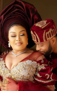 Actress, Rita Dominic Showers Prayers On Nkiru Sylvanus And Husband Following Successful Wedding 