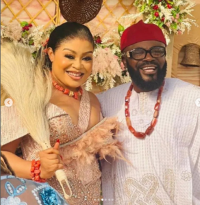 Videos And Photos From Actress, Nkiru Sylvanus Aka Ble Ble’s Traditional Wedding 