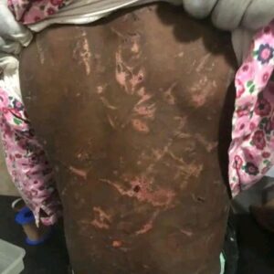 Woman And Her Partner Arrested For Allegedly Battering Her Two Children In Lagos