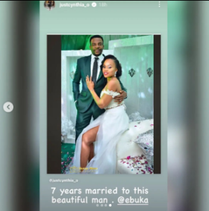 BBNaija’s Ebuka And Wife, Cynthia Celebrates Their 7th Wedding Anniversary (Photos)