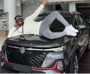 Congratulations In Order As Skit Maker, Sydney Talker Acquires New Car (Photos)