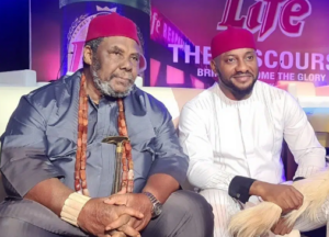 “My Man For Life And The Best Dad Ever” Actor Yul Edochie Shower Praises On Father, Pete Edochie On His 76th Birthday (Video)