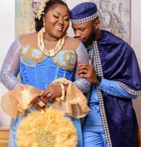 My Oriaku, My Tomato Jos - Actor, Stan Nze Celebrates Wife, Blessing On International Women's Day