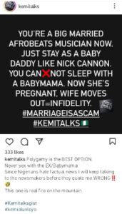 “Just Remain Unmarried And Stay As A Baby Daddy Like Nick Cannon” Kemi Olunloyo Advises Davido Amid Reports Of Him Impregnating His Babymama