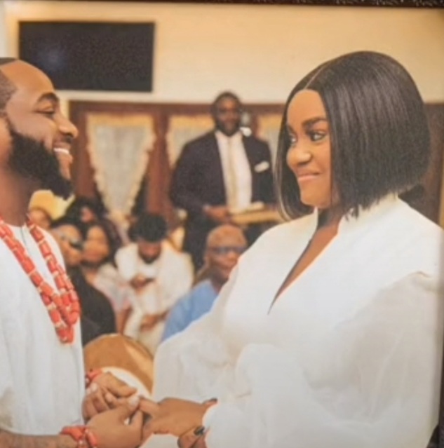 Davido and chioma wedding photos