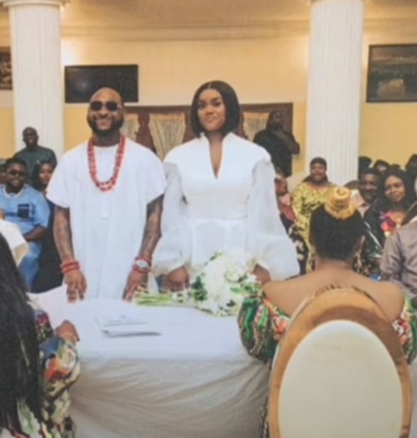 Davido and chioma wedding photos