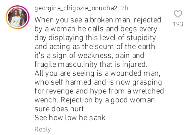 “Rejection By A Good Woman Sure Does Hurt” Georgina Onuoha Blast Yul Edochie Over His Advise To Women