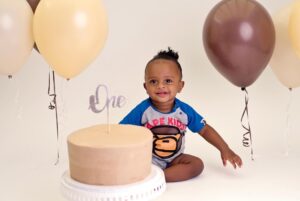 "You have taught me how precious time is" Wizkid's girlfriend, Jada P celebrates second son on his first birthday (Photos)