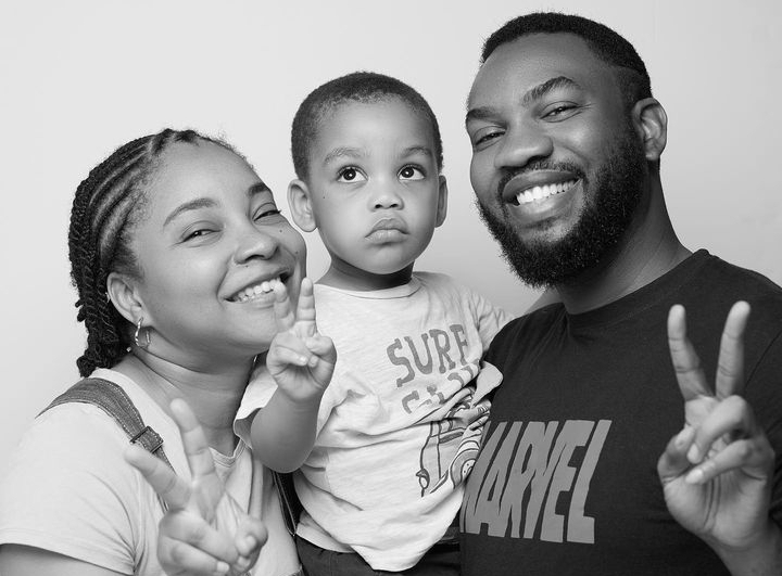 “Our heartbeat, Hope and Joy” Linda Ejiofor and Ibrahim Suleiman celebrates son on his 3rd birthday 