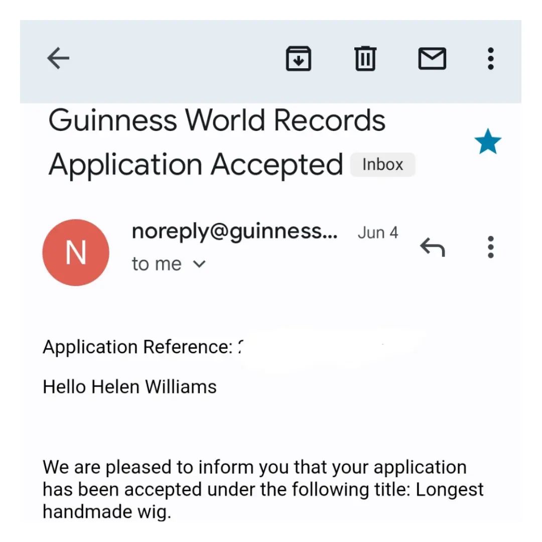 Nigerian Wigmaker  who got Guinness World Records Approval to make Longest Handmade Wig In World, announces date