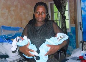 Nigerian Woman Welcomes Twins After 22 Years Of Waiting