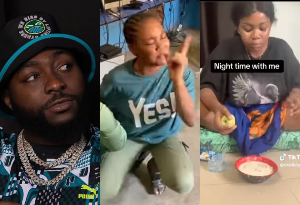 Davido Sends N2m To Tiktoker Who Proudly Soaked Garri And Called It Her Fried Rice In Viral 7074