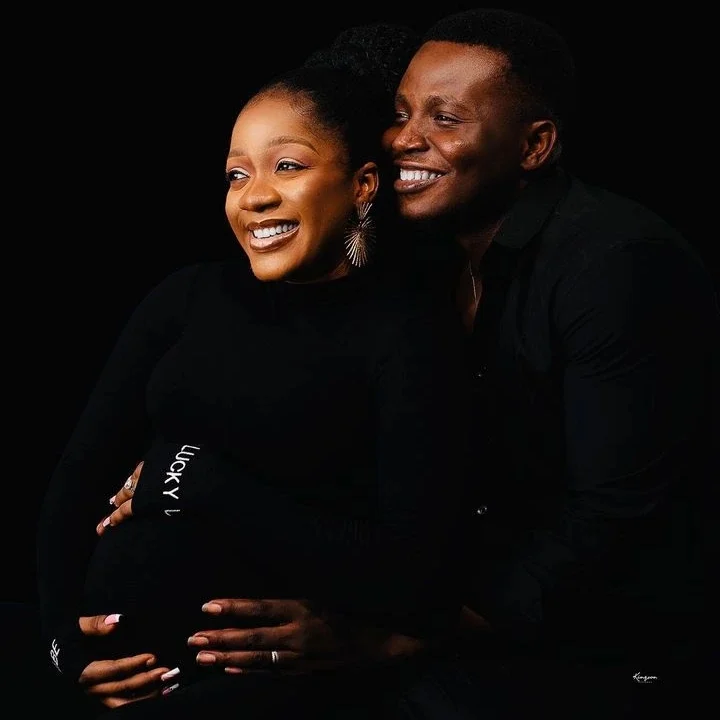 Singer, Rejoice Iwueze and husband welcomes first child (Photos)