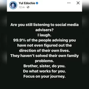 “If you make your business public business, we go put mouth join” Amanda Chisom tackles Yul Edochie over his recent advice