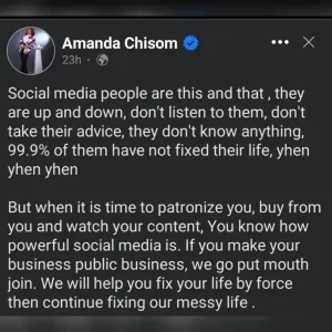 “If you make your business public business, we go put mouth join” Amanda Chisom tackles Yul Edochie over his recent advice