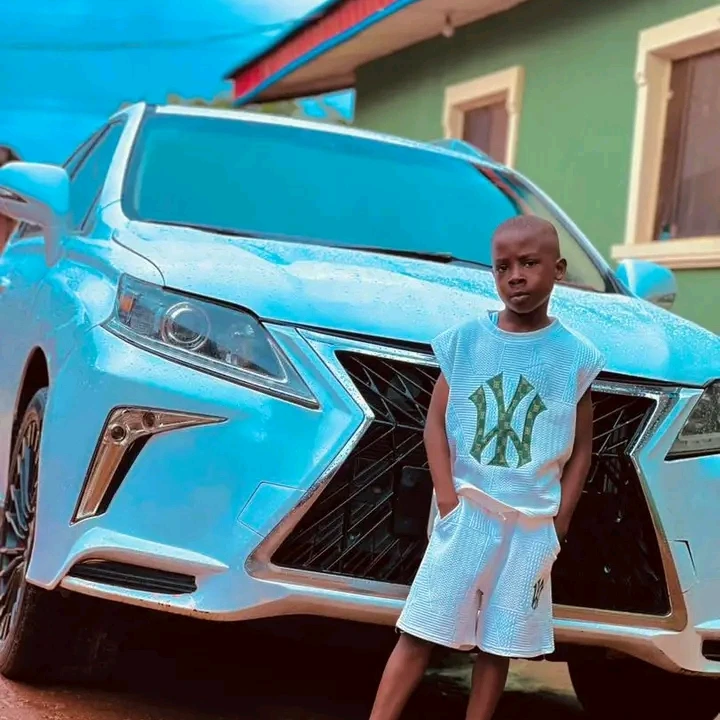 "Area father" Skit Master, Kiriku hails himself as he purchases a brand new Lexus Jeep (Photos)