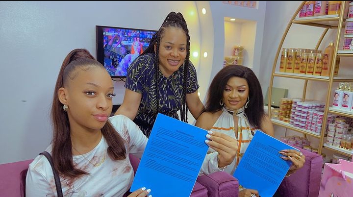 “You shall be 50 times greater than your father” Yul and May Edochie celebrates daughter as she bags ambassadorial deal