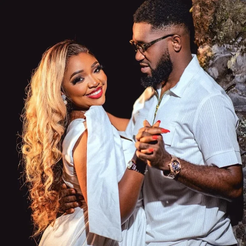 "You are mine forever" Actress, Ekene Umenwa tell husband as they releases pre-wedding photos ahead of their white wedding