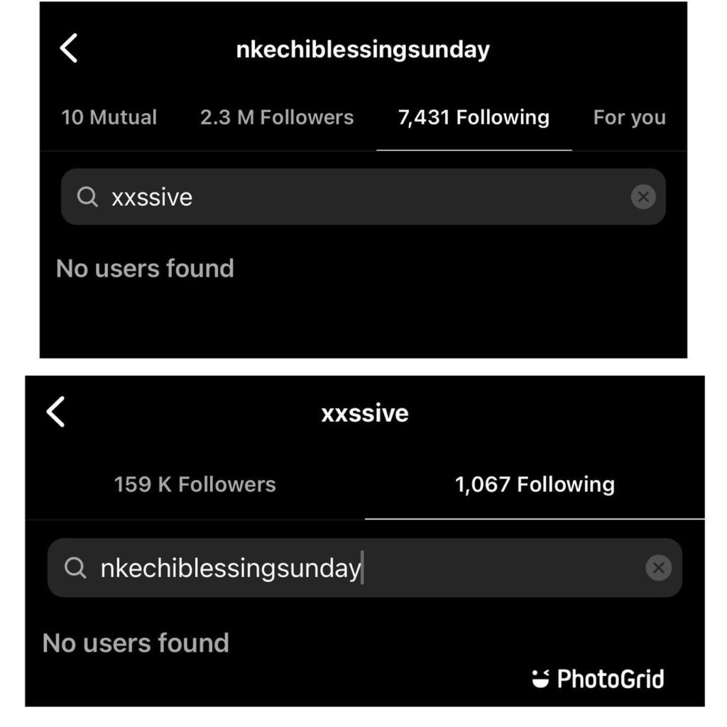 Nkechi Blessing and her boyfriend spark breakup rumors as they unfollow each other on Instagram