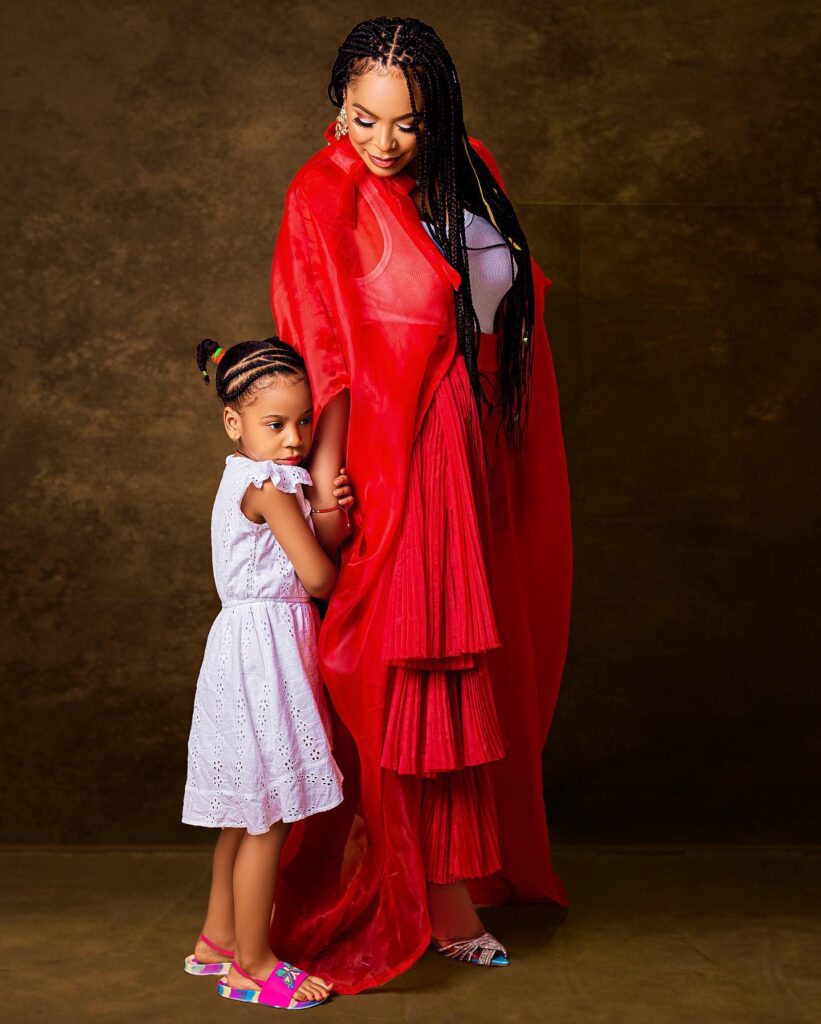 "My pride & my joy, My Answered Prayer" BBNaija's Tboss pens emotional note to her daughter (Photos)