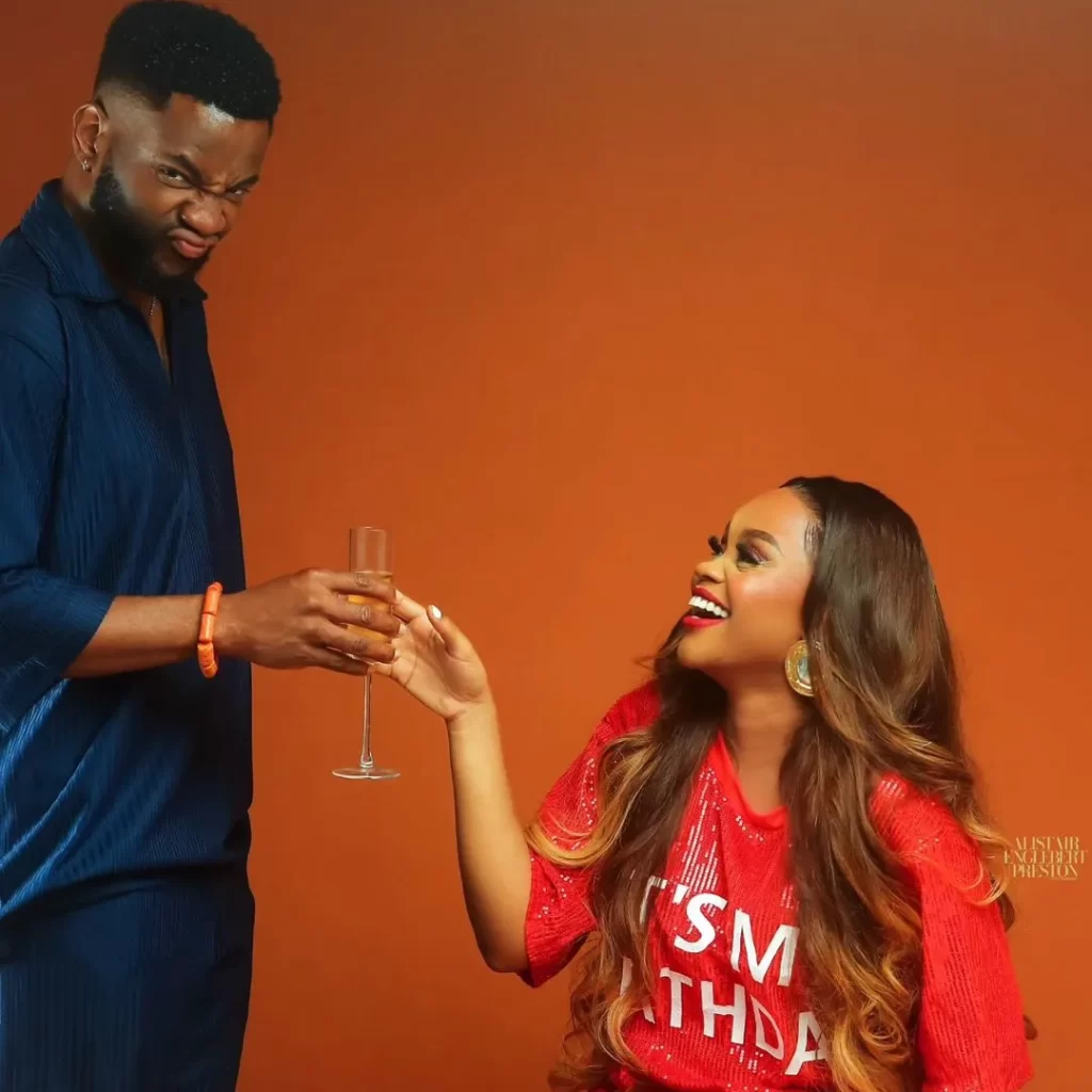 "My favorite human. The kindest person I know. My fiercest defender" Ebuka pens sweet note to his wife on her birthday (Photos)