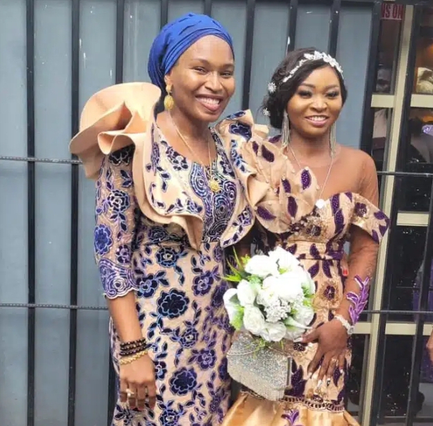 “My heart is full” – Nigerian woman excited as she gives out her adopted daughter’s hand in marriage 8 yrs after she came into her home as a nanny